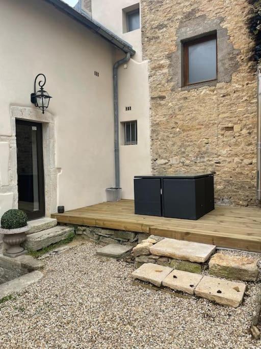 Maison Meursault Parking Ferme Exterior foto